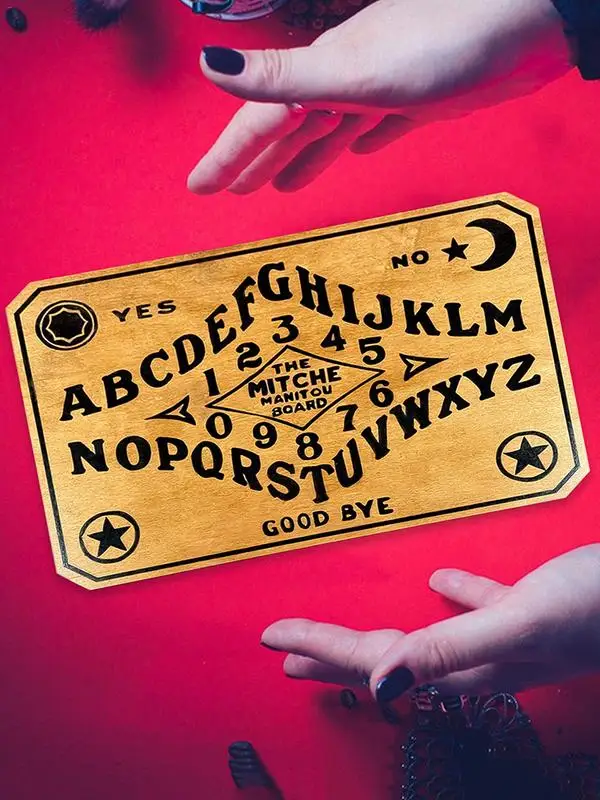 Доска для гадания деревянная доска метафическое сообщение Ouija Witch портативная