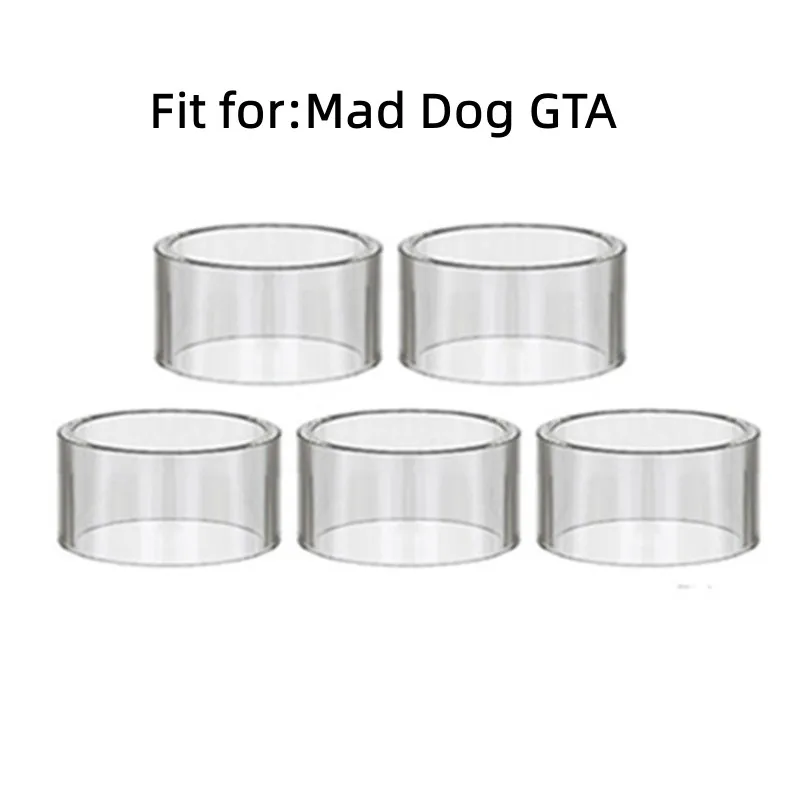 

5Pcs Glass Tube Replacement For Desire Mad Dog GTA Accessories Straight Normal Tank Accessories
