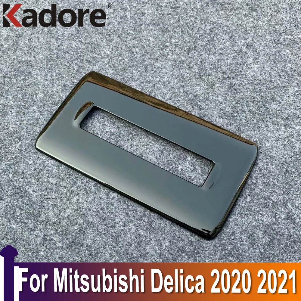 

Interior Car Accessories For Mitsubishi Delica 2020 2021 Rear Air Condition Vent Outlet Adjustment Switch Cover Trim