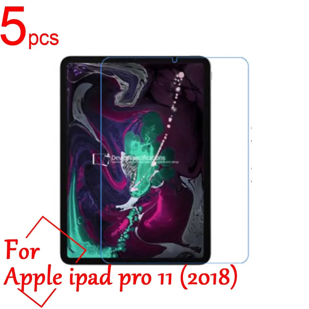 

5 шт. Ультра прозрачная глянцевая/матовая/нано противовзрывная Защитная пленка для ЖК-планшета для Ipad pro 11 (2018)