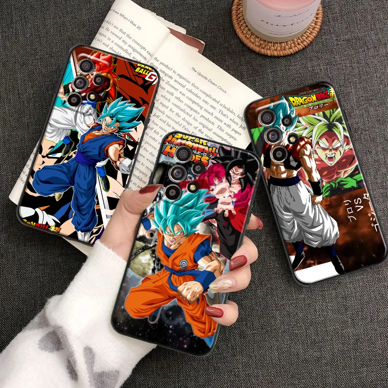 

Dragon Ball Anime For Samsung A11 A21S A31 A32 A41 A51 A71 A52 A72 4G 5G Phone Case Funda Back Coque Black Liquid Silicon