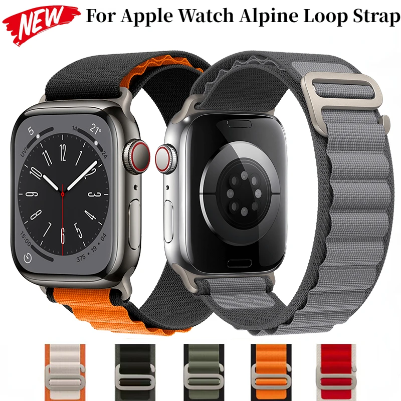 Alpine loop apple watch. Xiaomi watch s1 active. ремешок для apl watch ultra 41/45/49 mm (nylon. s1 active xiaomi белые с оранжевым ремешком.