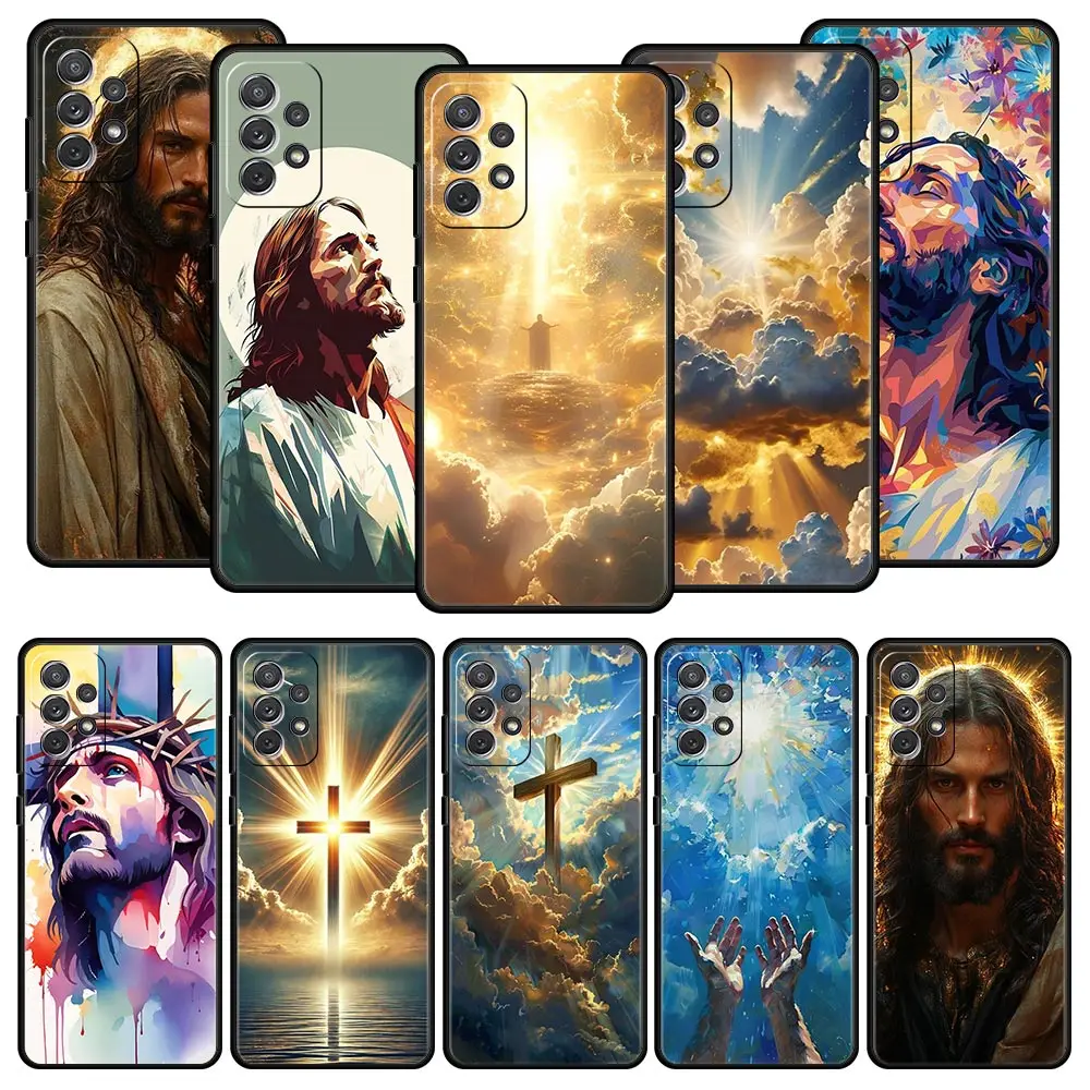 Чехол Faith Christian Religious Jesus для Samsung A51 A71 A21S A12 A11 A15 A25 A31 A41 A23 A33 A53 A73 A05S A13 5G A35 A55 Cover