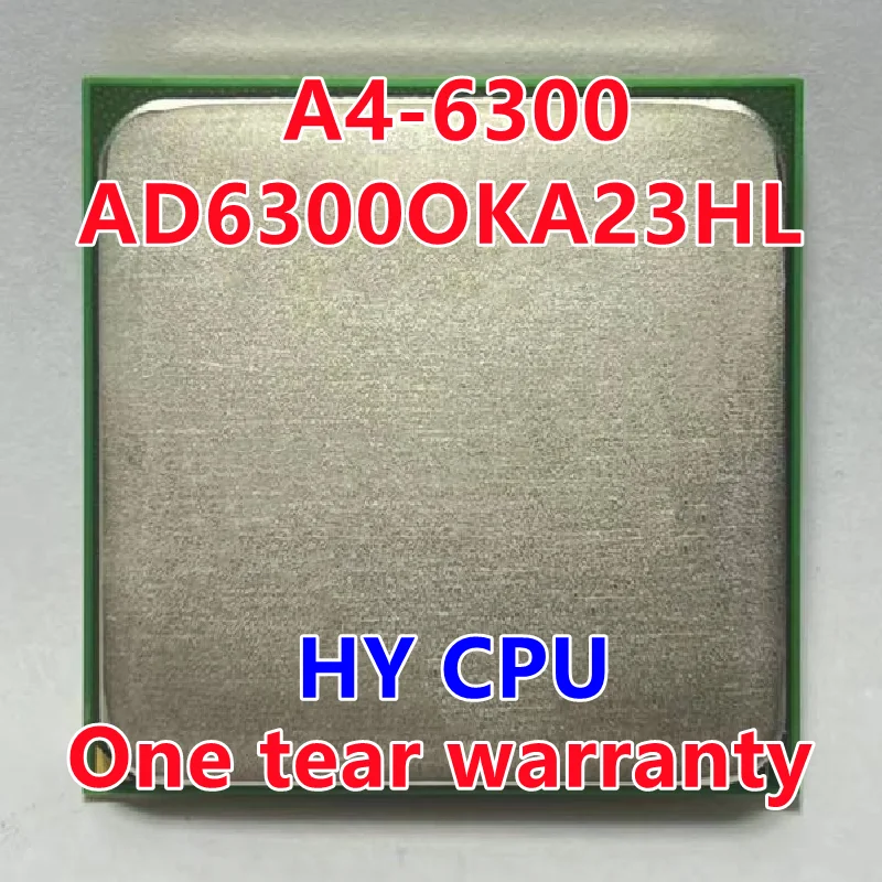 

A4-Series A4 6300 A4 6300K A4 6300B 3.7 GHz Dual-Core CPU Processor AD6300OKA23HL/AD630BOKA23HL Socket FM2