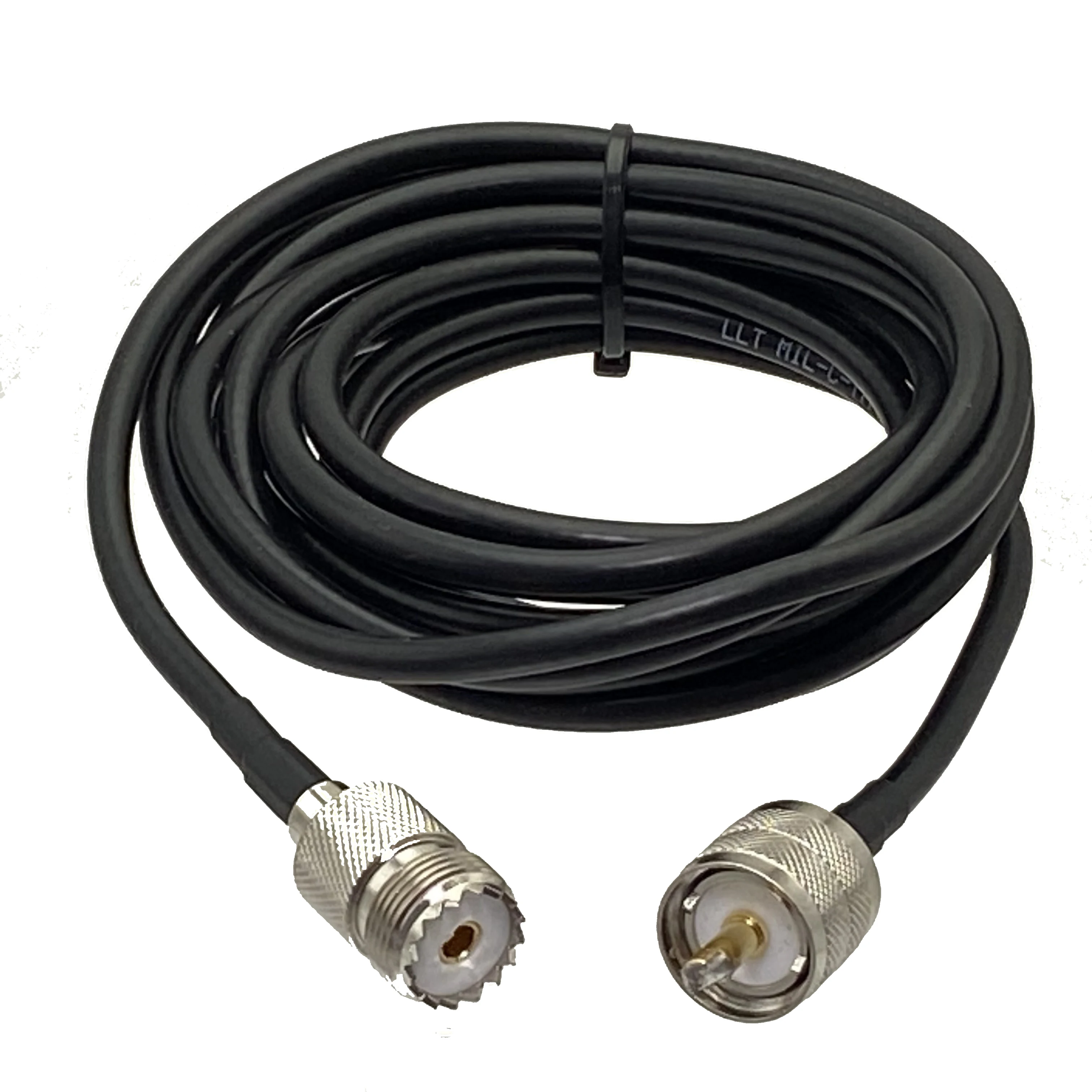 1 шт. кабель RG58 UHF PL259 штекер к SO239 гнездовой разъем RF коаксиальный отрезок
