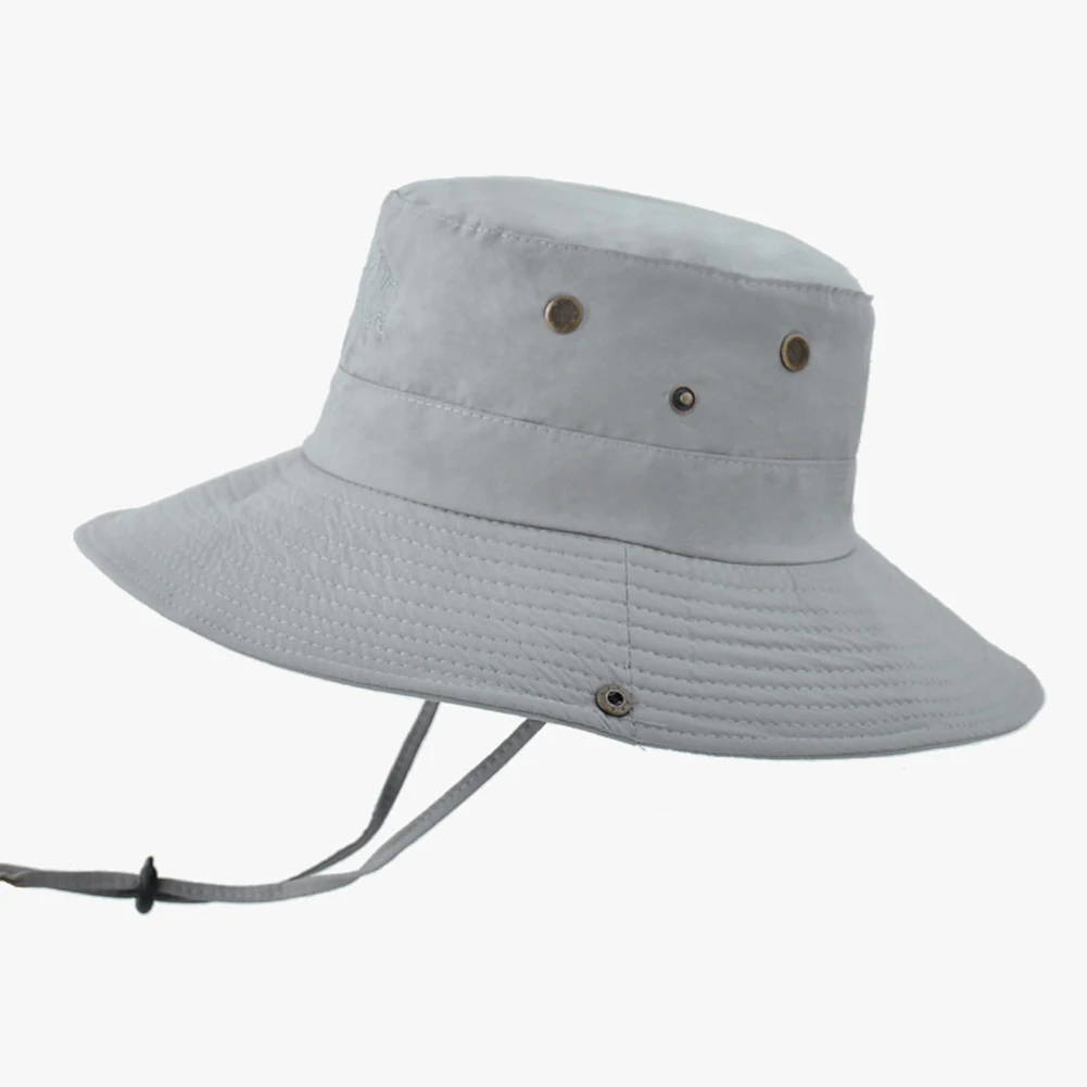 2022 New Fashion Big Brim Bucket Hat Men's Sun Hat Women's All-match