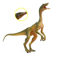 17cm simulation solid static dinosaur movable jaw dragon model toy tyrannosaurus rex dinosaur animal plastic model boys toys