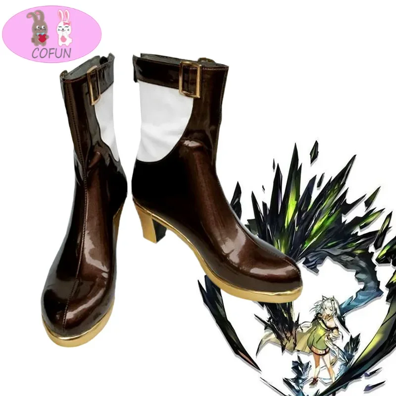 Игра Arknights Kal'tsit обувь для косплея ботинки аниме проект из искусственной кожи