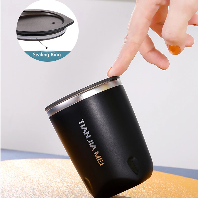 Кружка-термос из нержавеющей стали для молока чая и кофе 300 мл | Дом сад