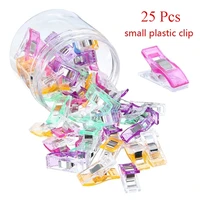 25pcsbox multipurpose sewing clip plastic needle thread quilting crochet safety tool