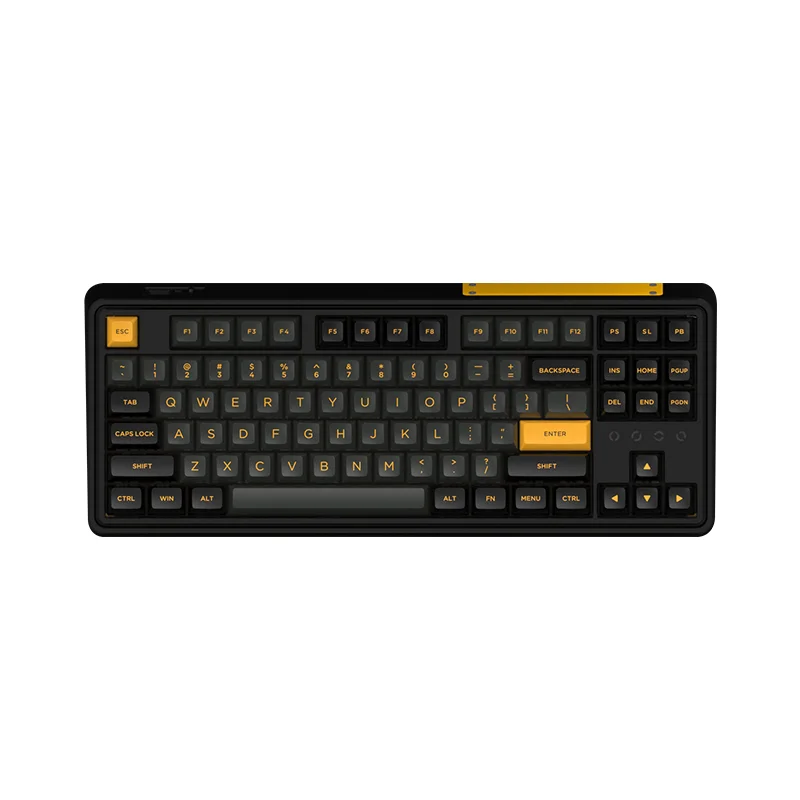 

CMK87 Gamer PC 87 Keys PBT Keycaps Hotswap RGB USB Wired Mechanical Gaming Keyboard