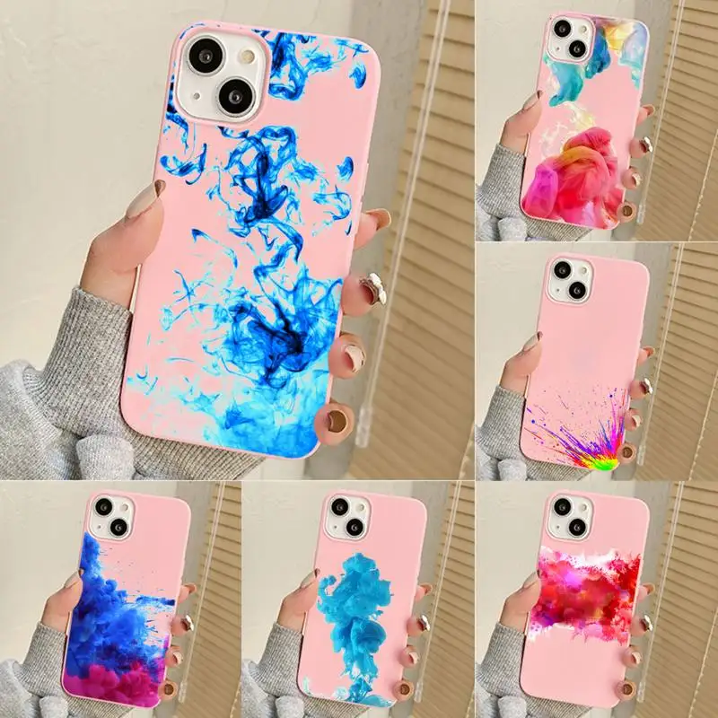 

Watercolor Painting Art Phone Case For Iphone 7 8 Plus X Xr Xs 11 12 13 Se2020 Mini Mobile Iphones 14 Pro Max Case