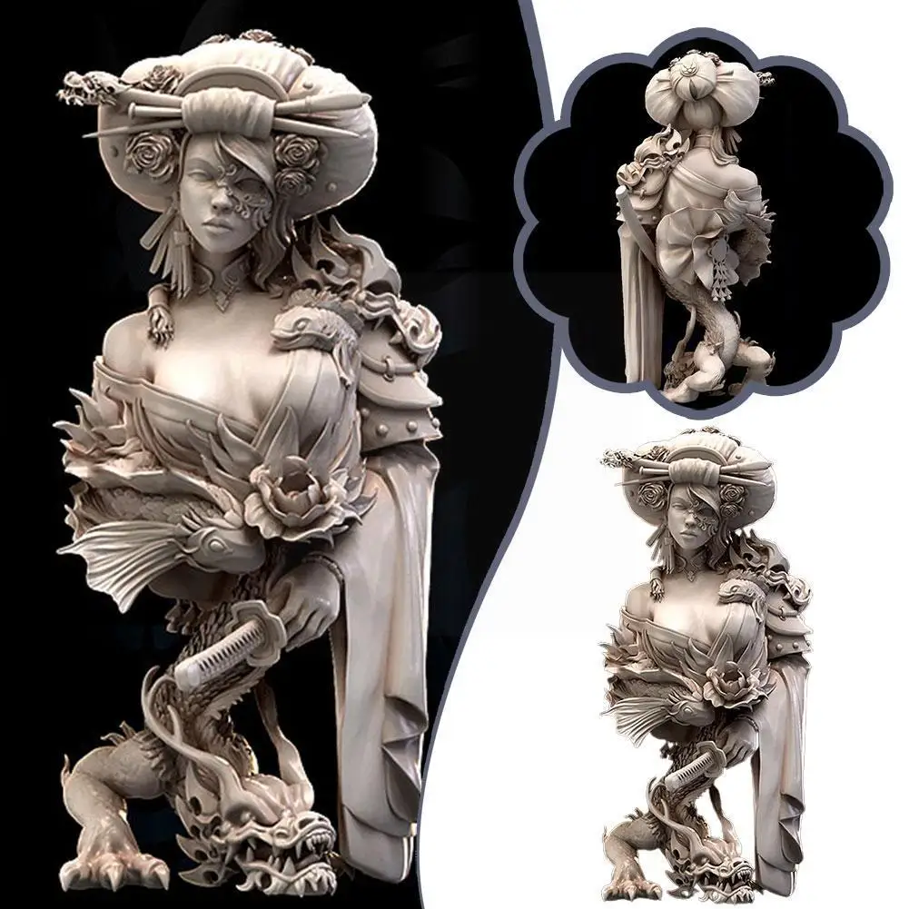 

1/10 Resin Bust Model Kits Figure Colorless And Self-assembled A-973 L3Y0