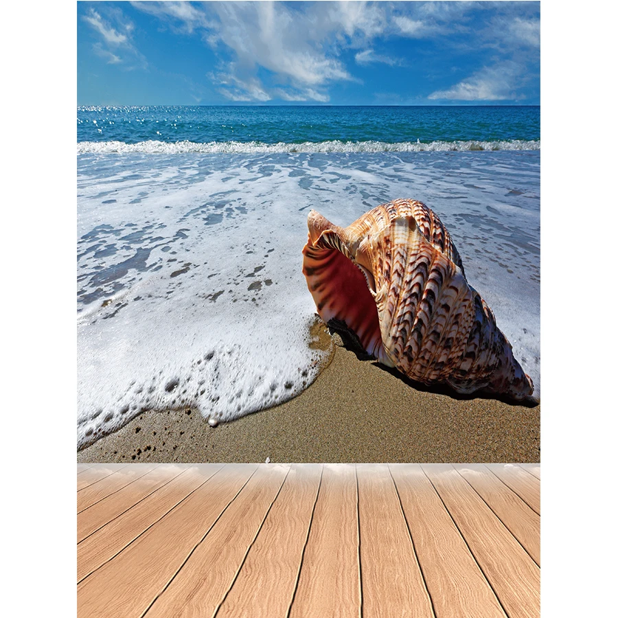 Фон для фотосъемки с изображением летних тропических морских пейзажей песка