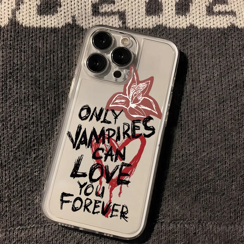 Модный чехол для телефона Vampires Love Forever Motorola Moto G9 G22 G32 G53 G30 G71 G72 G73 Edge 40 Pro мягкий