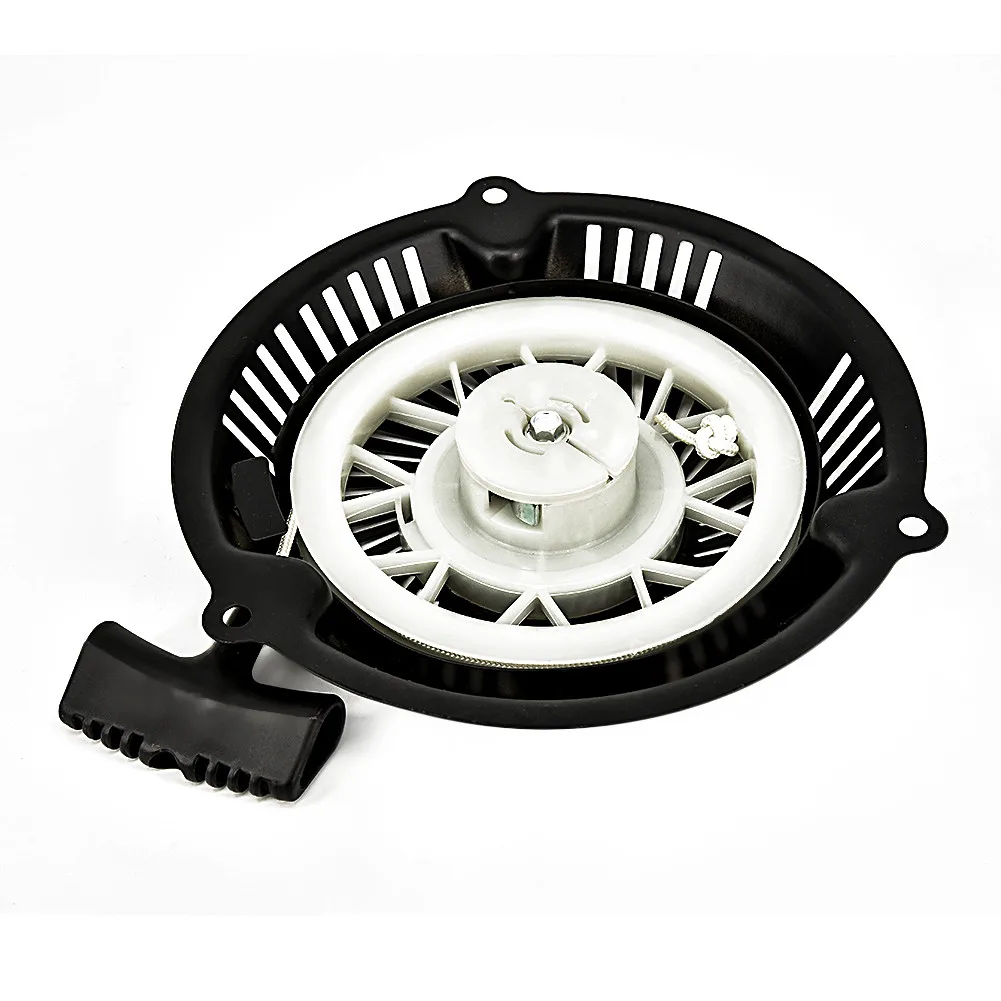 

Assembly Recoil Starter Black For Einhell For Hyundai 548SW Lawn Mower Part Pull Starter Replacement High Quality
