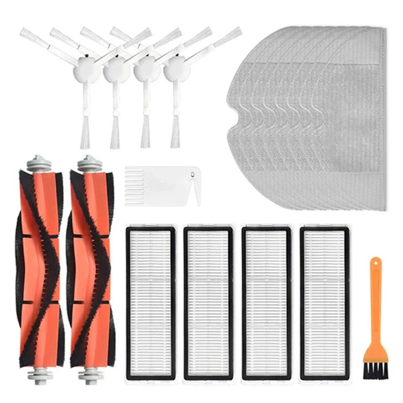 Запчасти для робота-пылесоса Xiaomi Mijia 1C STYTJ01ZHM Dreame F9 фильтр НЕРА основная и боковая