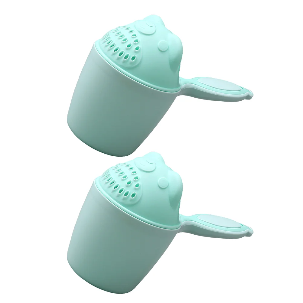 

2pcs Rinse Shampoo Rinser Rinse Cup Bath Rinser Wash Hair Cup Protecting Infant Eyes Bath Rinse Cups Bath Cups Bathroom
