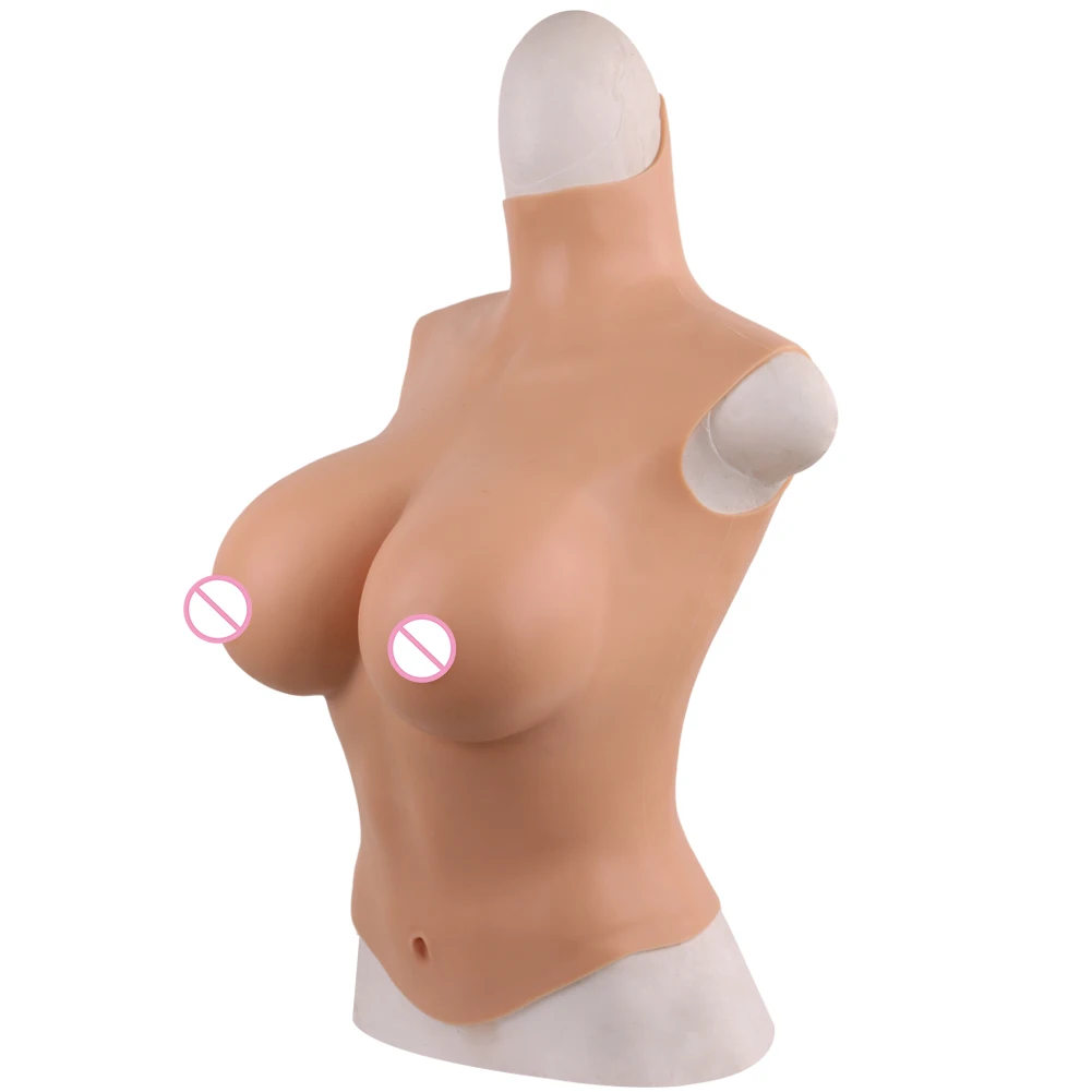 

Cosplay Bodysuit Realistic Crossdressing Huge Silicone Breast Forms Boobs Tits Enhancer For Drag Queen Crossdresser Transgender