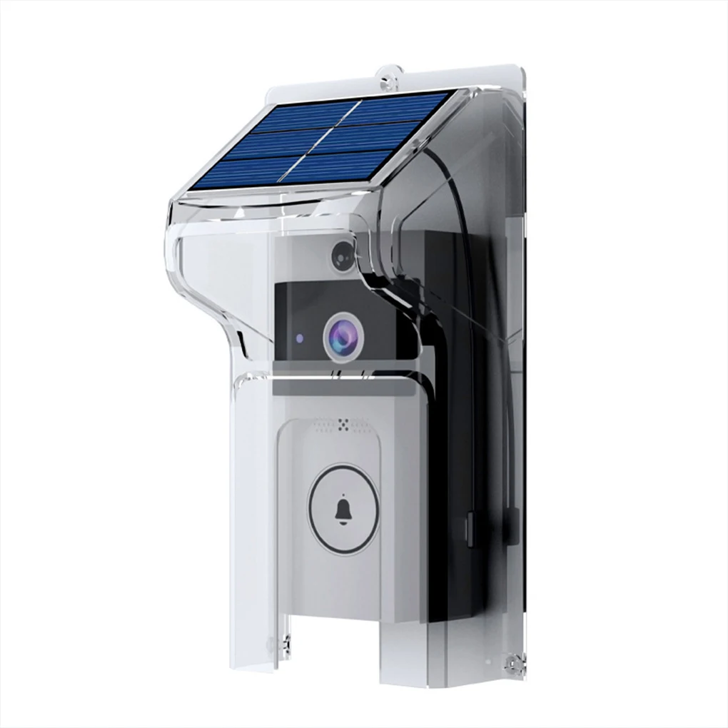 

Wifivisual Дверной звонок Камера Беспроводная солнечная зарядка Водонепроницаемая камера ночного видения Умный дом HD Дверной звонок Двусторонний домофон Голос