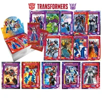 new transformers robot cards character collection card game flash cards play collection anime gifts kids game collection cards