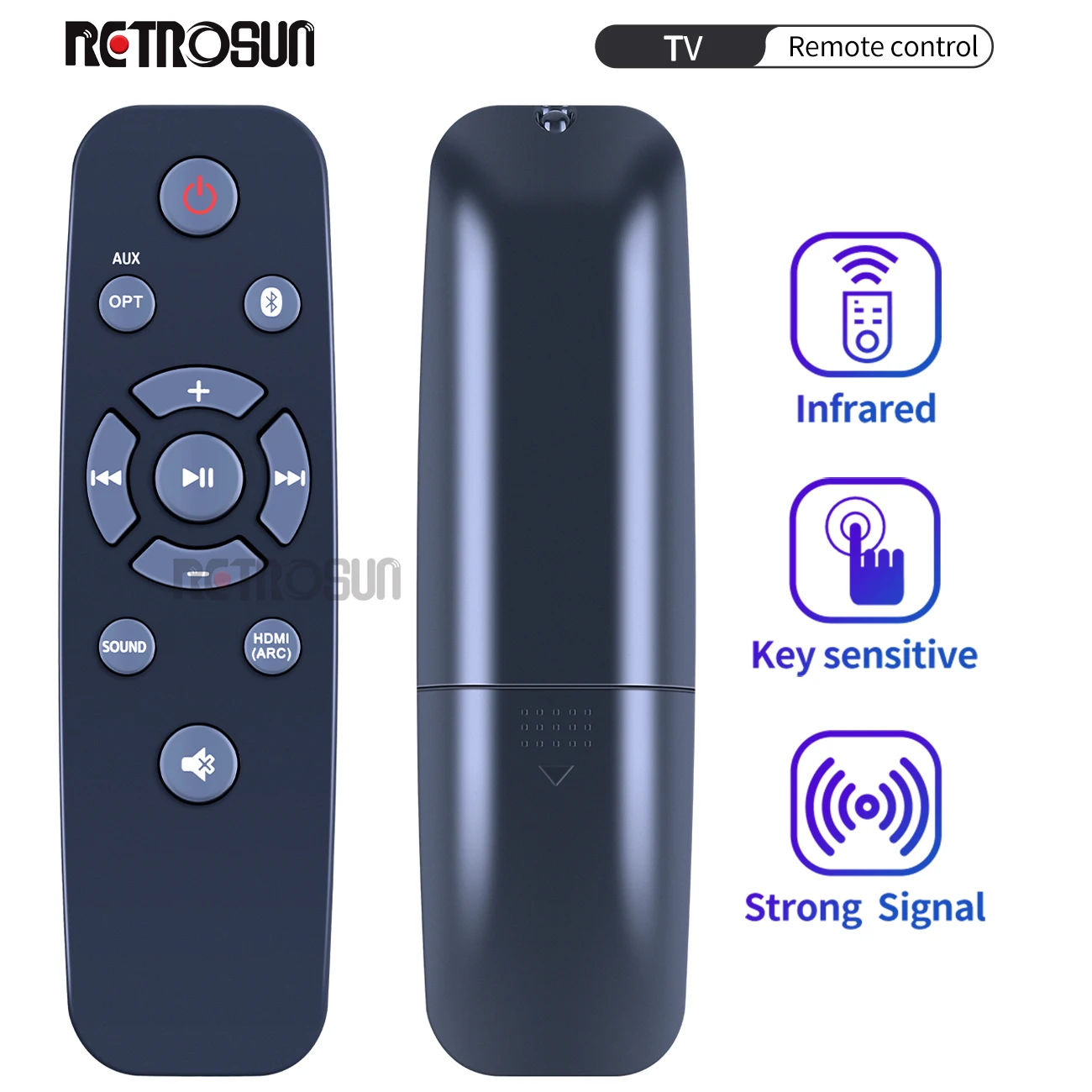 New Remote Control for Philips HTL1508 HTL1508/37 HTL1510B HTL1510B/37 HTL1520B/37 1506 152093 Soundbar Speaker