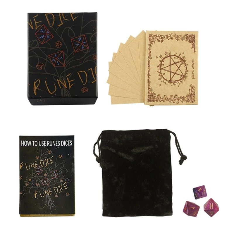 

Многогранные многогранные кубики, смоляные рунические игровые кубики, загадочный символ, настольные игровые кубики, домашняя