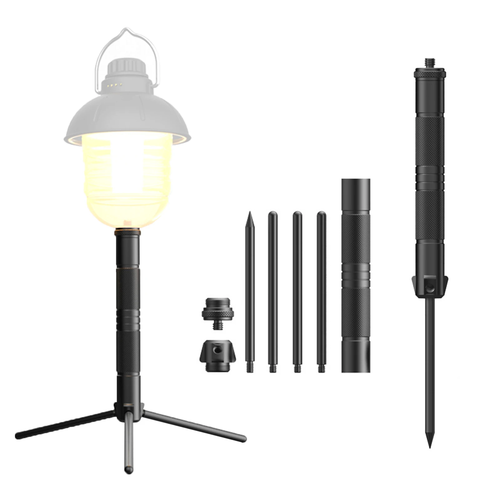 

Складная портативная подставка светильник фото-и видеосъемки, штатив для кемпинга, лампа с легким подключением к земле для помещений и улиц...