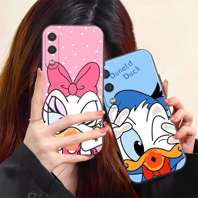 

Disney Mickey Mouse Phone Case For Samsung Galaxy A11 A20 A21S A52 4G 5G A71 4G 5G A72 Back Coque Silicone Cover Black