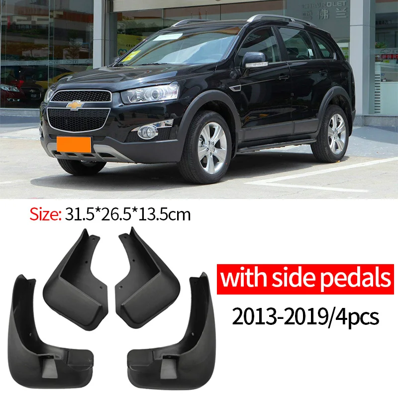 

Автомобильные брызговики для Chevrolet Captiva 2008 2009-2019, передние и задние колеса, брызговики, аксессуары для брызговиков на крыло