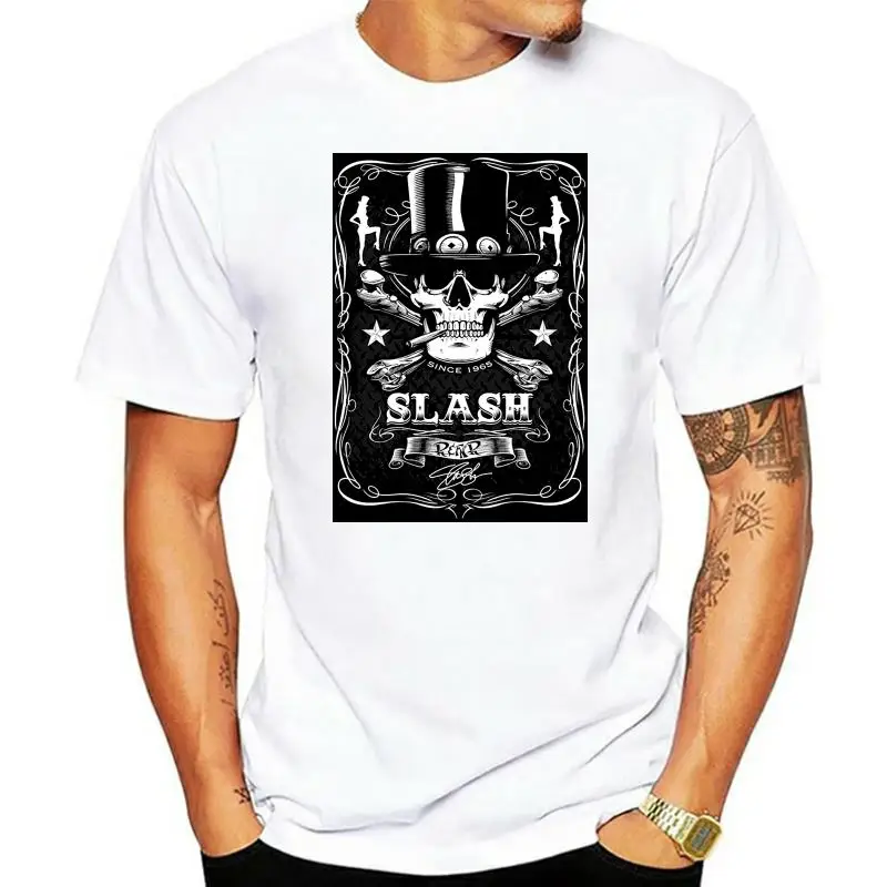 

Camiseta negra para hombre, ropa holgada de Bottle Of Slash
