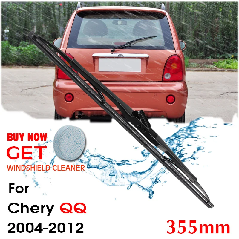 

Car Wiper Blade Rear Back Window Windscreen Windshield Wipers For Chery QQ Hatchback 250mm 2004-2012 Auto Accessories