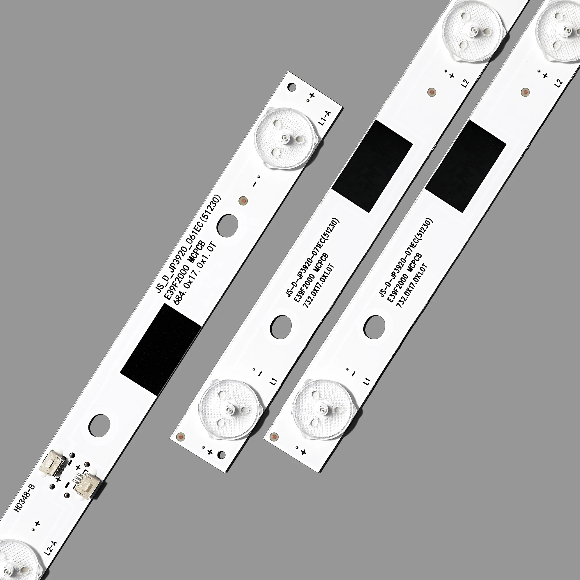 

Kit 3pcs LED bar For LED39C310A LC390TA JS-D-JP3910-071EC 061EC E39DU1000 MCPCB MS-L1136-R/L L0878 LED39C310B MS-L1136-R L
