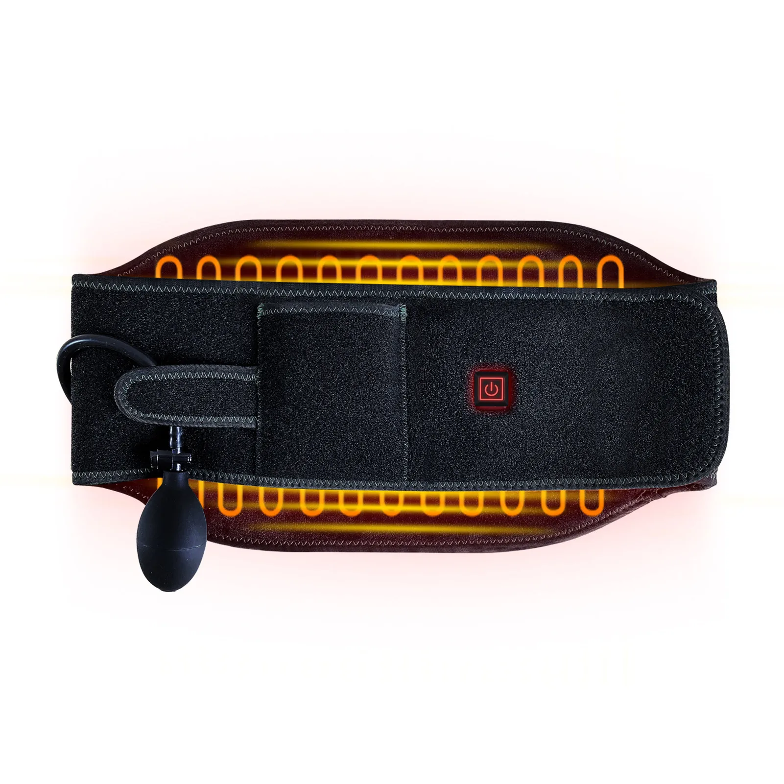 

Heating Belly Belt Safe Heat Belly Wrap Belt With 3 Heating Levels USB Charged Adjustable Waist Heating Pad Belt For Lumbar