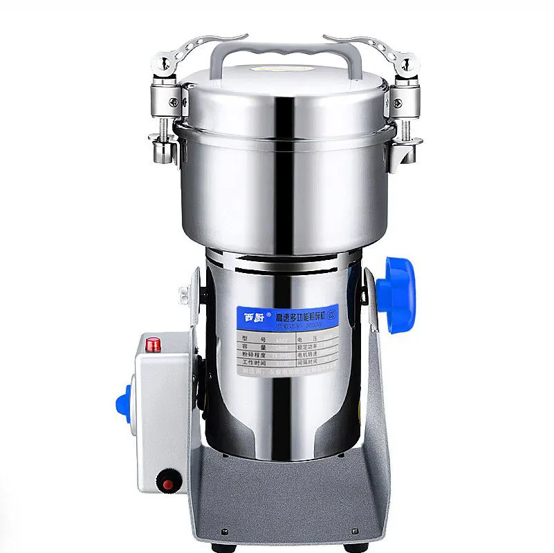 

800g Grains Spices Hebals Cereals Coffee Dry Food Grinder Mill Grinding Machine Gristmill Flour Powder crusher