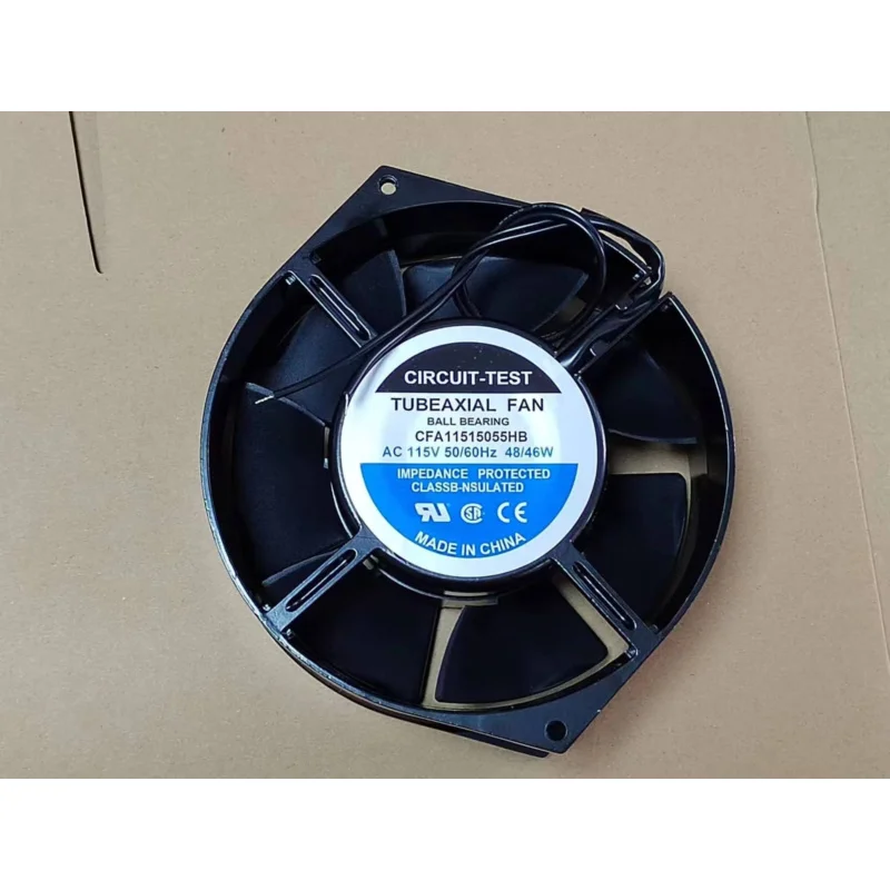 1шт ДЛЯ СХЕМА-ТЕСТ CFA 11515055 Вентилятор охлаждения HB 115 В 60 Гц 48/46 Вт