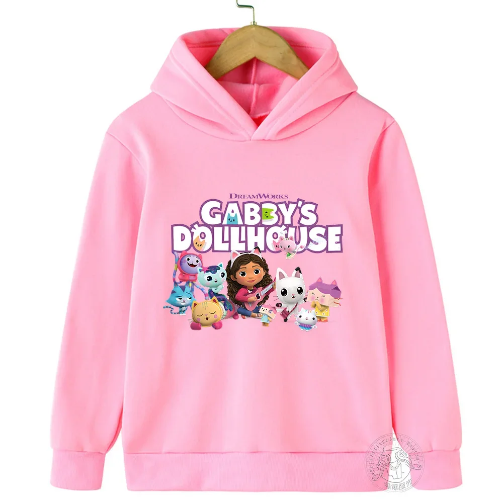 Детская Зимняя Толстовка С Кошачьим Дизайном Игровой Домик Gabby's Playhouse