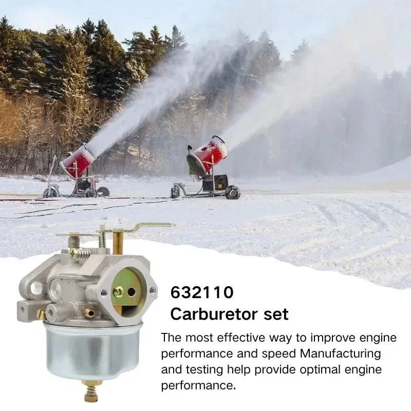 Карбюратор для Tecumseh 632334 A 632370 632536 640105 HM70 HM80 HMSK80 HMSK90 HM100 HMSK100 7hp Снегоочиститель