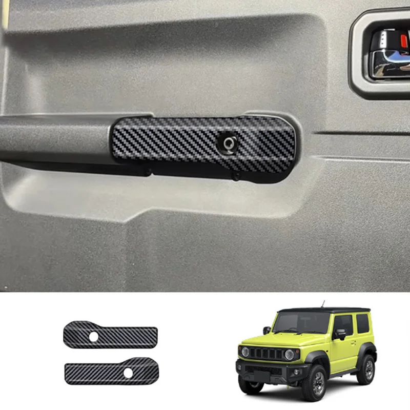 Фото Аксессуары для салона автомобиля для Suzuki Jimny Nomade 2025 3-дверная рамка внутренней ручки двери автомобиля №3