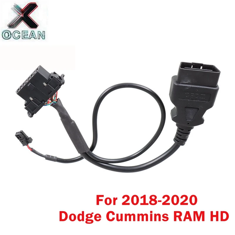 

Адаптер для 2018-2020 Dodge Cummins RAM HD диагностический кабель OBD2 совместимый с Cummins RAM HD для Benz