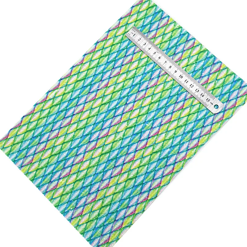 Фруктовые желейные листы на заказ неоновые блестящие кожаные бриллианты кожа