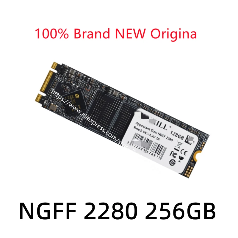 

Твердотельный накопитель PUSKILL/ Puji /NGFF SSD m.2 256G NGFF 2280 256 ГБ