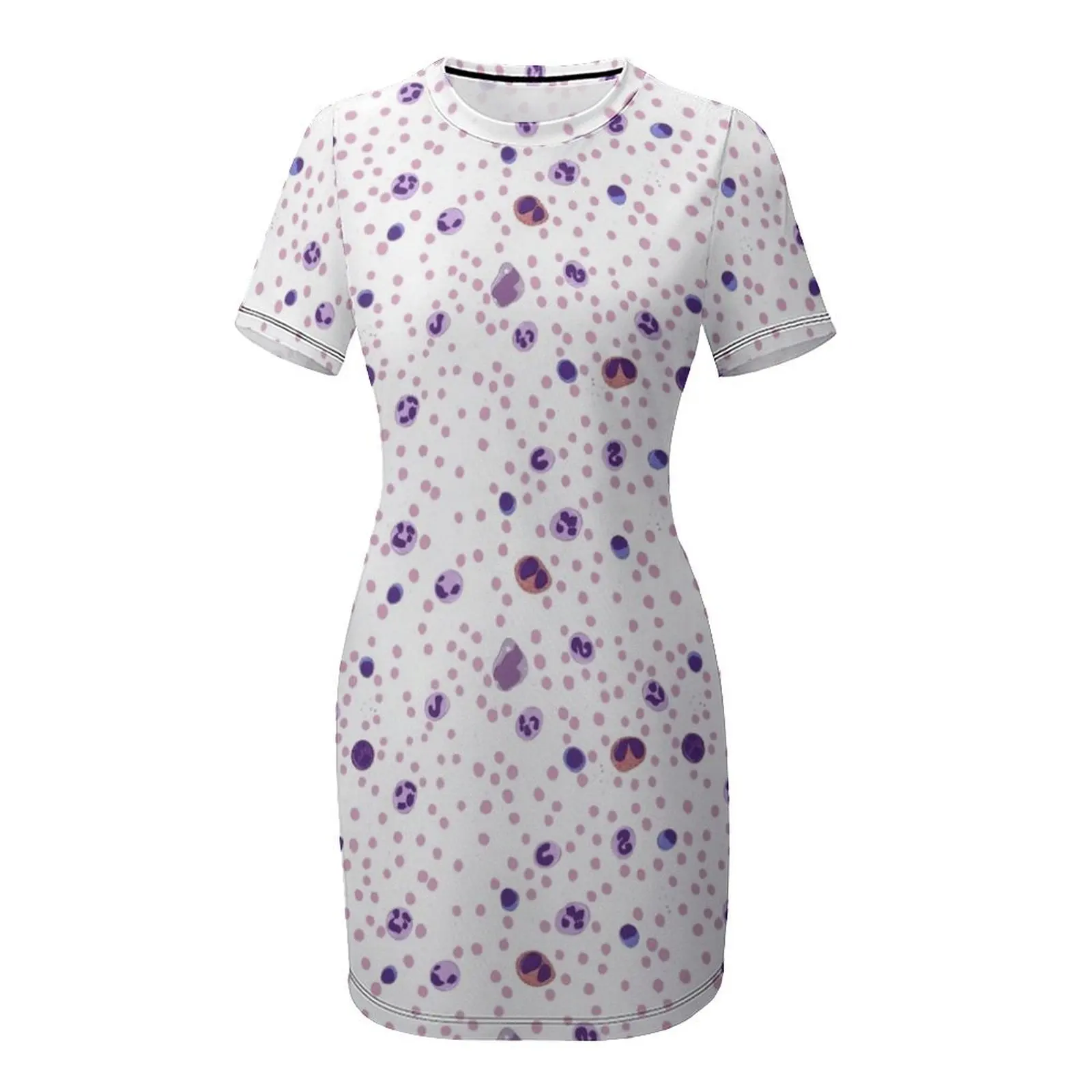 Маленькое дифференциальное платье с короткими рукавами WBC элегантные платья для