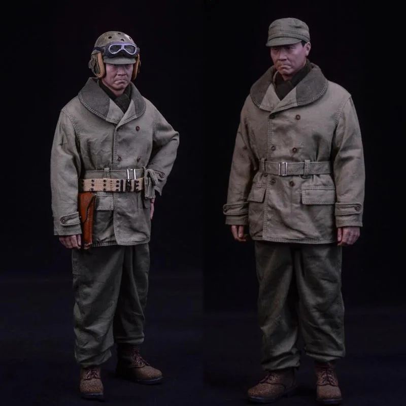 

Marsdivine CHN-024 1/6 World War Ⅱ Male Soldier Chinese Expeditionary Force Tank Soldier Suit Accessory For 12" Action Figure