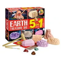 kids gem excavation kits gemstone dig kit rock digging kit gems digging kit mineralogy geology science stem toys birthday gift
