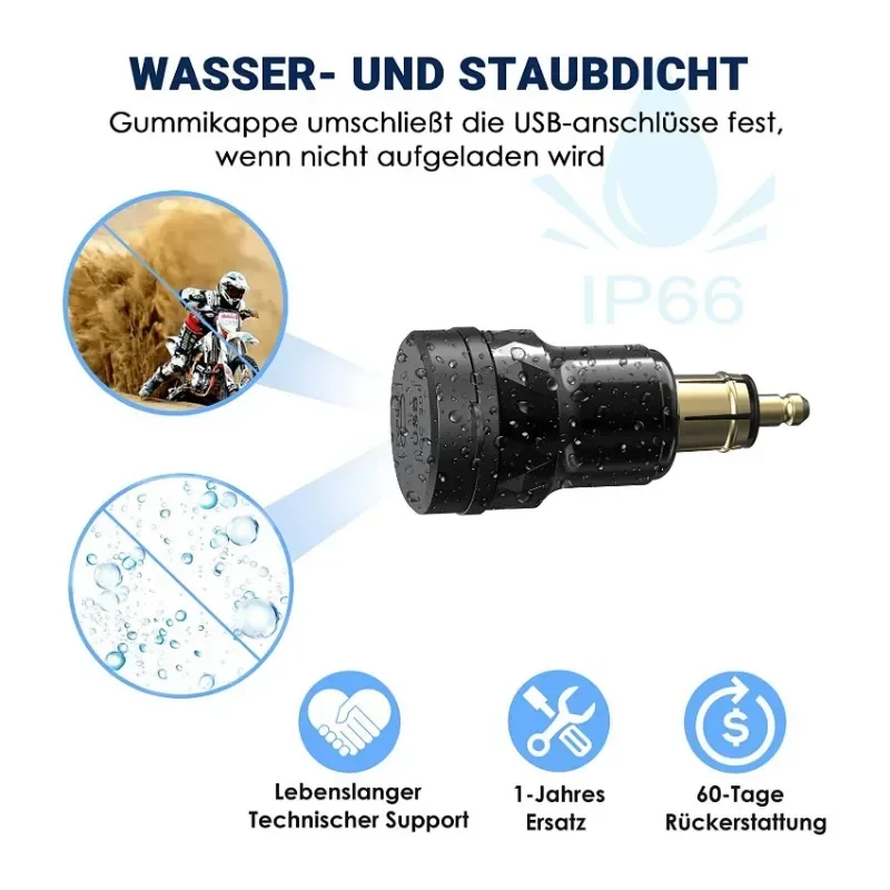 Новинка адаптер для Мотоцикла BMW зарядное устройство мотоцикла алюминиевый