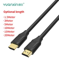 yuanxin 4k2k 60hz hdmi2 0 compatible cable standard 191 ccs engineering optical cable 1 5m3m5m10m15m20m for tv monitor