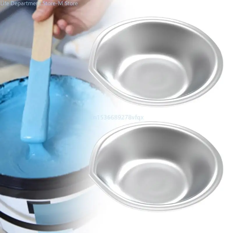 Набор палитр для макияжа из нержавеющей стали 6 шт