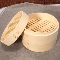 bamboo steamer fish rice vegetable snack basket set kitchen cooking tools cage or cage cover cooking cookware cooking 151821cm