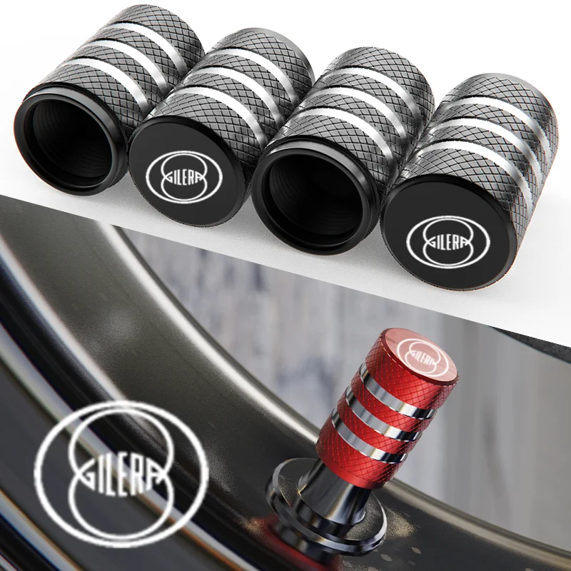 Для Gilera GP800 Fuoco Nexus 500 Runner 50 125 200 аксессуары для мотоциклов колпачки клапанов колесных шин CNC алюминиевые герметичные крышки